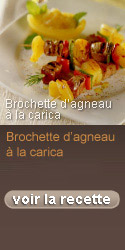 brochette d'agneau - Carica